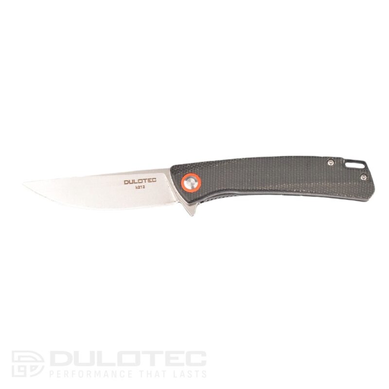 Dulotec K212 Folding Knife - Black 8Cr13 Stainless Steel » Dulotec.com