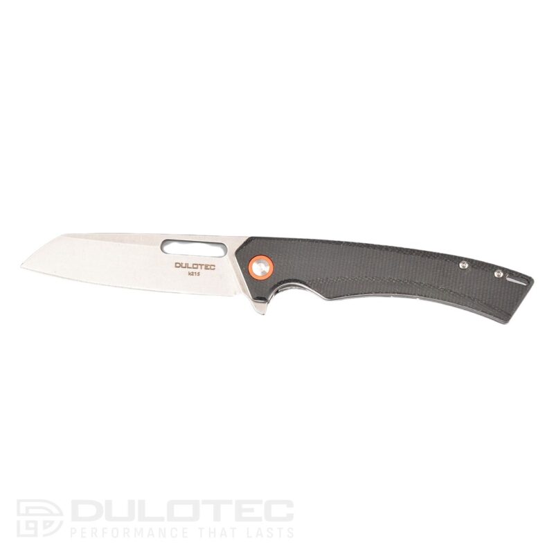 Dulotec K215 Folding Knife - Black 8Cr13Mov Stainless Steel » Dulotec.com