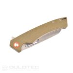 Dulotec K215 folding knife – light green 8Cr13Mov stainless steel » Dulotec.com