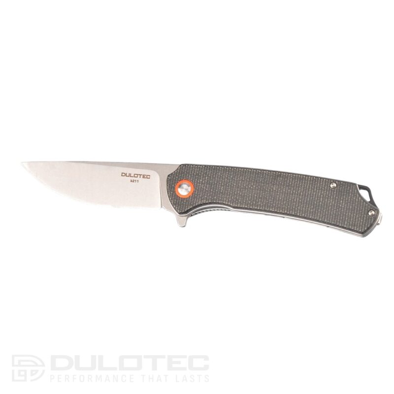 Dulotec K211 Folding Knife – Black 8Cr13Mov Stainless Steel » Dulotec.com