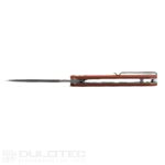 Dulotec K256-BR Folding Knife - Micarta handle and D2 tool steel » Dulotec.com