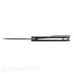 Dulotec K256-BK Folding Knife - Micarta handle and D2 tool steel » Dulotec.com
