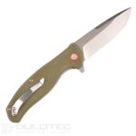 Dulotec K222 Folding Knife - Green 8Cr14Mov Stainless Steel » Dulotec.com