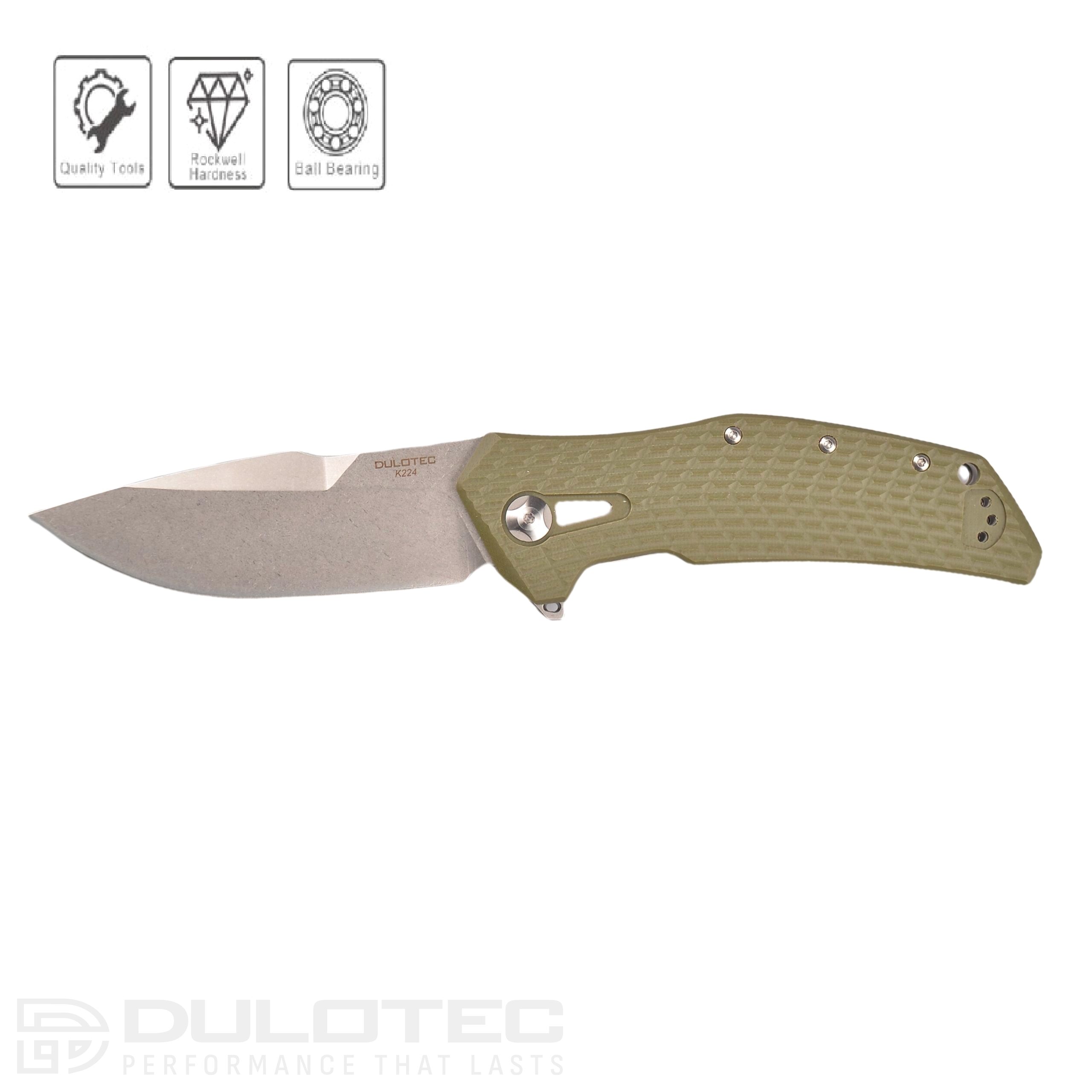 Dulotec K224 Folding Knife – Green 8Cr14Mov Stainless Steel » Dulotec.com Dulotec K224 Folding Knife – Green 8Cr14Mov Stainless Steel » Dulotec.com