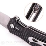 Dulotec K224 folding knife – Black 8Cr14Mov stainless steel » Dulotec.com