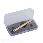 Fisher Space Pen Antimicrobial Raw Brass Bullet - 400-RAW with gift box » Dulotec.com