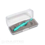 Fisher Space Pen Tahitian Blue Bullet ballpoint pen with chrome clip, 400TBLCL, in a gift box » Dulotec.com