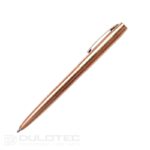 Fisher Space Pen Antimicrobial Raw Brass Cap-O-Matic ballpoint pen with chrome-plated clip, model M4RAW, in a gift box » Dulotec.com