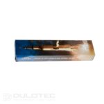 Fisher Space Pen Antimicrobial Raw Brass Cap-O-Matic ballpoint pen with chrome-plated clip, model M4RAW, in a gift box » Dulotec.com