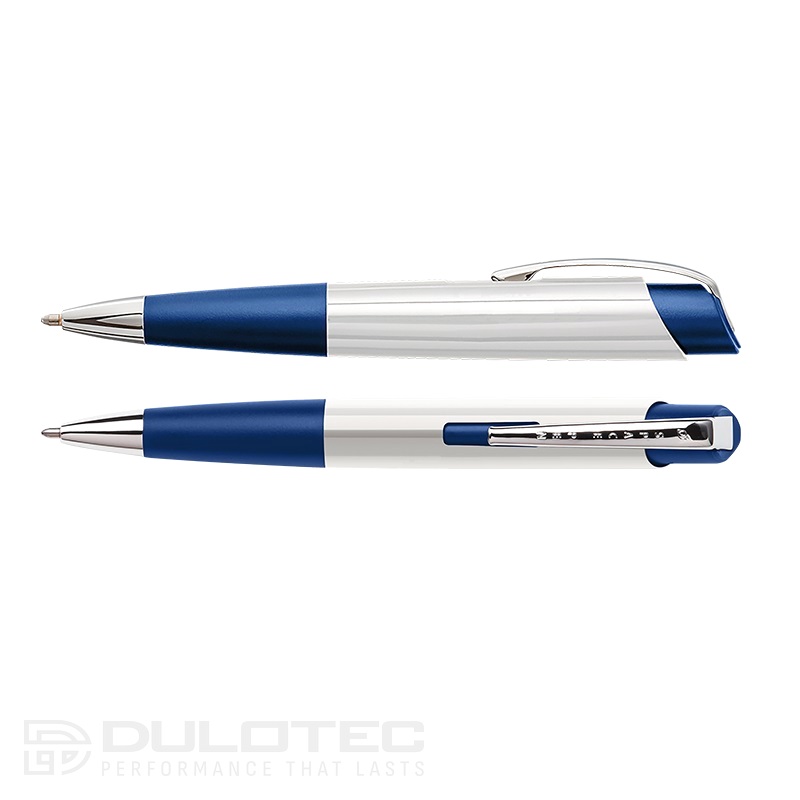 Fisher Space Pen Eclipse White and Blue ECL-WBL with case » Dulotec.com