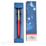 Fisher Space Pen Cap-O-Matic with brass cap and red barrel, model 775G-R, in a gift box » Dulotec.com