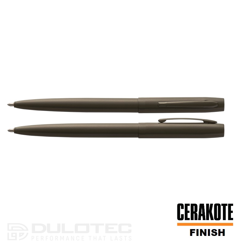 Fisher Space Pen Cap-O-Matic Ceracote O.D. Green M4H240 in a gift box » Dulotec.com