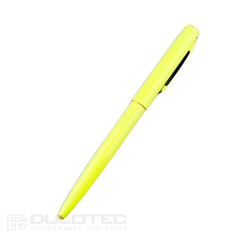 Fisher Space Pen Cap-O-Matic Fluorescent Yellow Tradesman M4TMY in a gift box » Dulotec.com