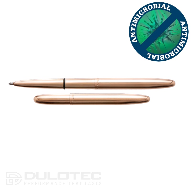 Fisher Space Pen Antimicrobial Raw Brass Bullet - 400-RAW with gift box » Dulotec.com