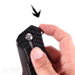 Dulotec K224 folding knife – Black 8Cr14Mov stainless steel » Dulotec.com