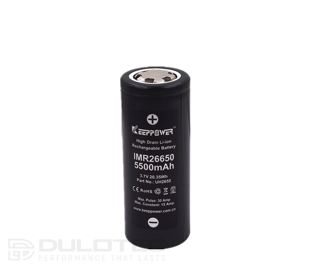 Keeppower 26650 5500mAh High-Discharge Battery » Dulotec.com Keeppower 26650 5500mAh High-Discharge Battery » Dulotec.com