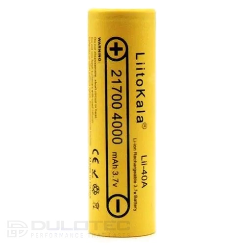 Liitokala 40A Battery - 4000 mAh, 20A » Dulotec.com