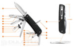 Ruike LD51B Multi-Tool with Knife - 23 Tools » Dulotec.com
