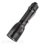 Dulotec Guardian Tactical Flashlight, 1,800 lumens, 700 meters, 5,200 mAh battery, magnetic charging, case » Dulotec.com