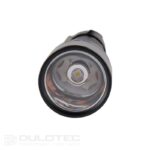Dulotec Guardian Tactical Flashlight, 1,800 lumens, 700 meters, 5,200 mAh battery, magnetic charging, case » Dulotec.com
