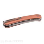Dulotec K211 Folding Knife - Brown 8Cr13Mov Stainless Steel » Dulotec.com