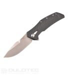 Dulotec K224 folding knife – Black 8Cr14Mov stainless steel » Dulotec.com