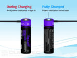 Vapcell P2150A 21700 5000mAh 10A Battery with Protection and USB-C Charging » Dulotec.com