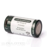 Keeppower RCR123A 1000mAh Battery with Protection and Micro USB Charging » Dulotec.com