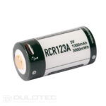 Keeppower RCR123A 1000mAh Battery with Protection and Micro USB Charging » Dulotec.com