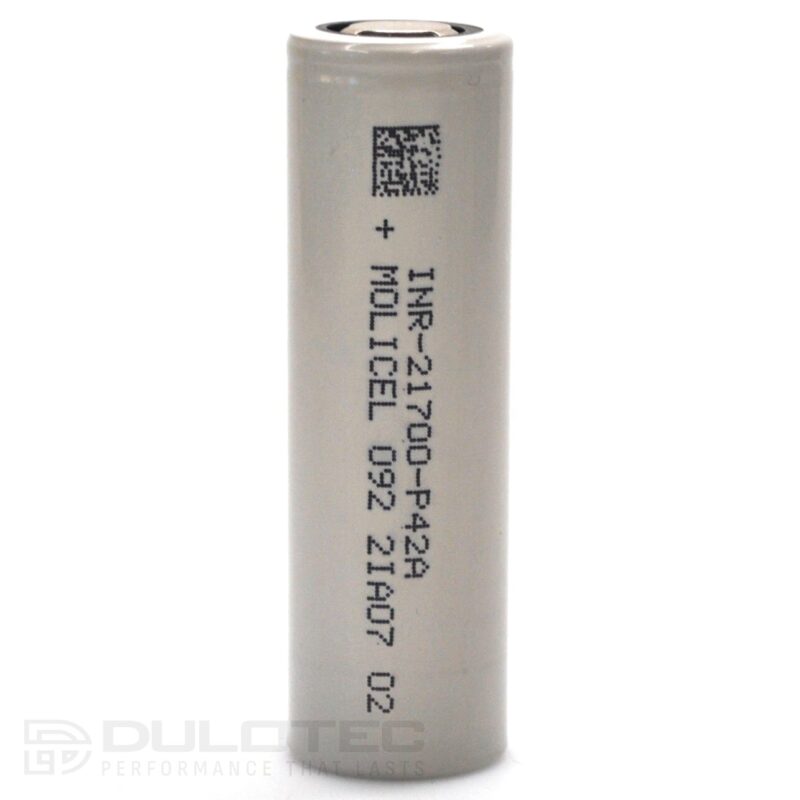 Molicel P42A Battery - 4200 mAh, 45A » Dulotec.com