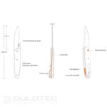 Ruike P848-B Folding Knife  - Black G10, 14C28N Stainless Steel » Dulotec.com