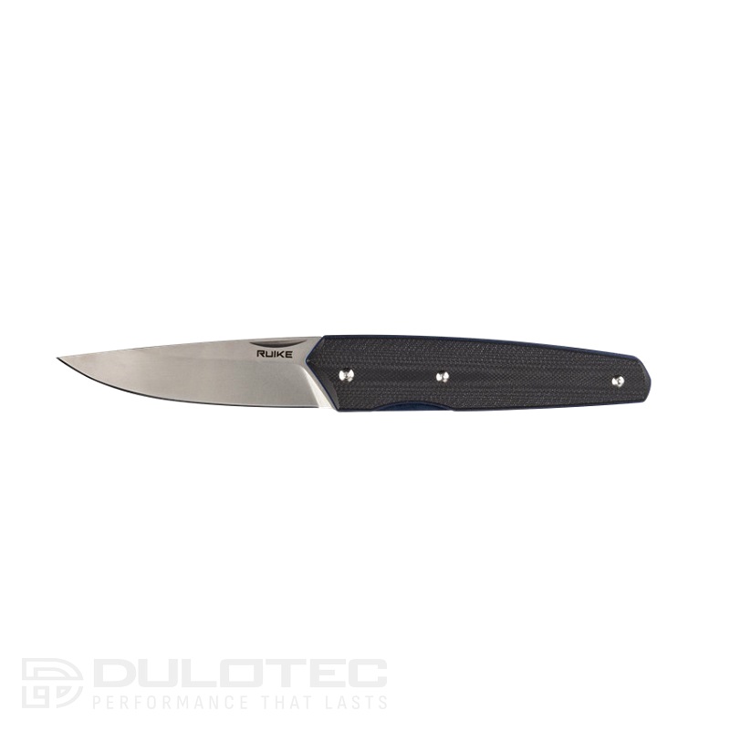 Ruike P848-B Folding Knife  - Black G10, 14C28N Stainless Steel » Dulotec.com