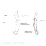 Ruike P881-W Folding Knife, 14C28N Stainless Steel » Dulotec.com