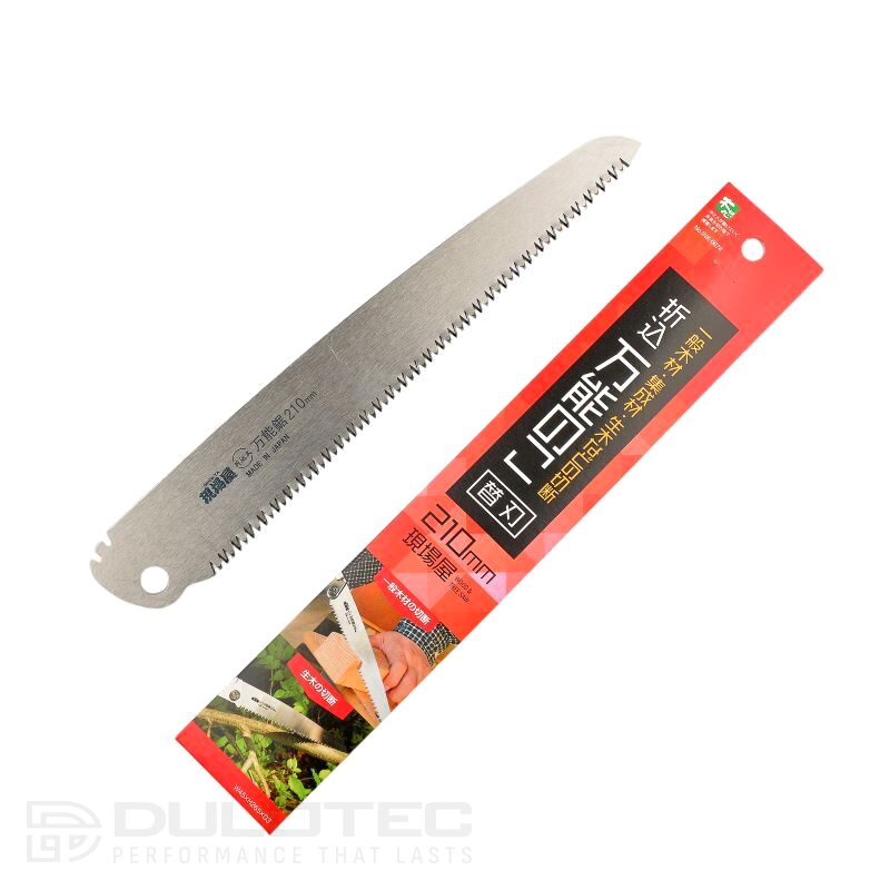 210 mm replacement saw blade with medium-sized teeth » Dulotec.com