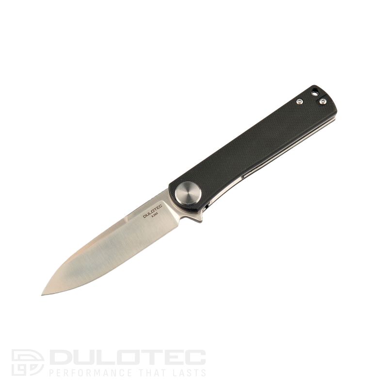 Dulotec K265 Folding Knife - BK Handle Made of G10 and D2 Steel » Dulotec.com