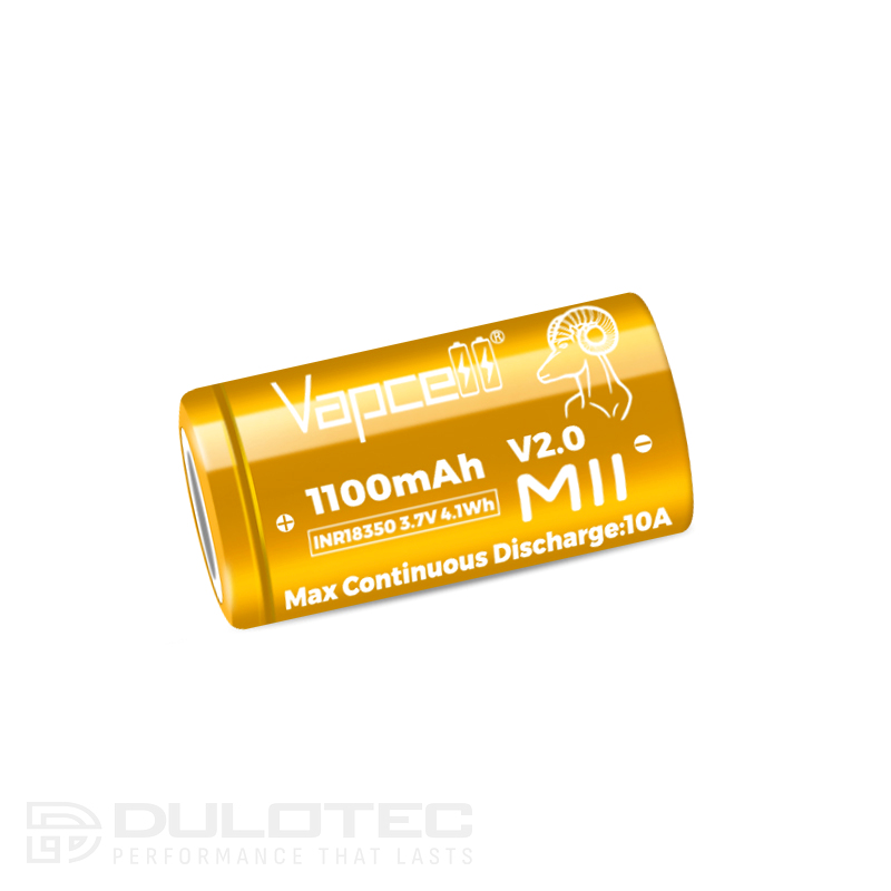 Vapcell 18350 M11 1100mAh 9A Battery » Dulotec.com