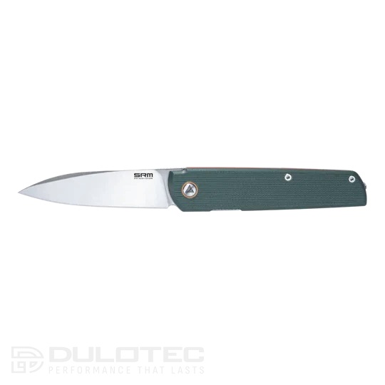 SRM 408L-GX Folding Knife - G10 handle and 14C28N steel » Dulotec.com