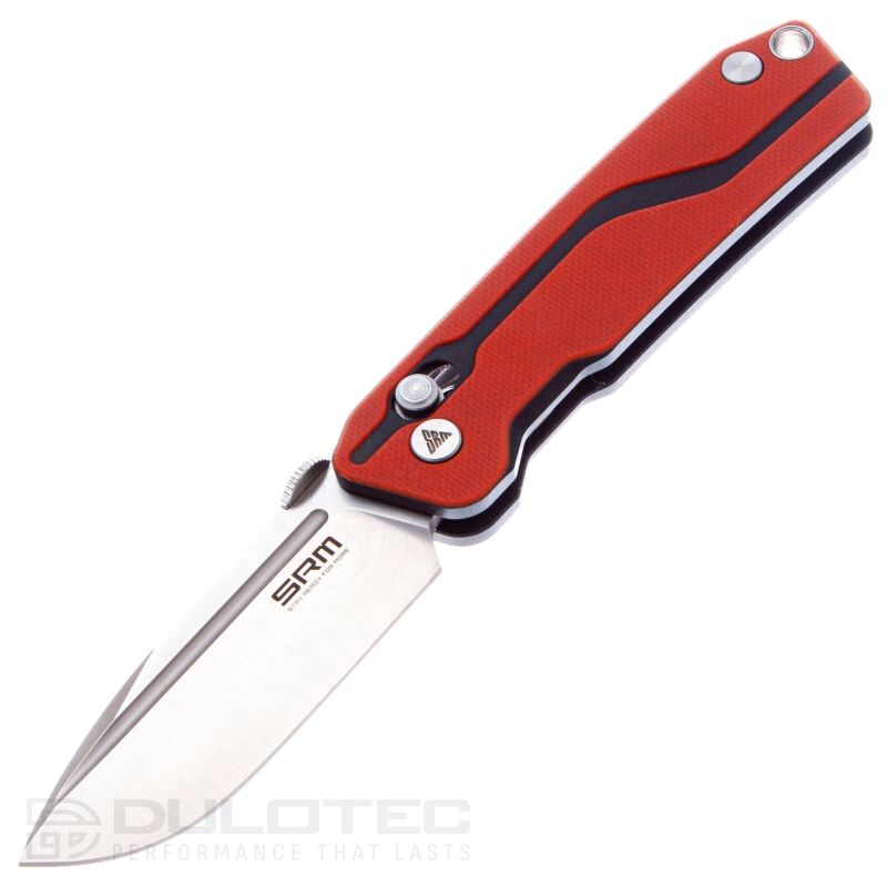 SRM 7228-GJ Folding Knife - G10 handle and D2 steel » Dulotec.com