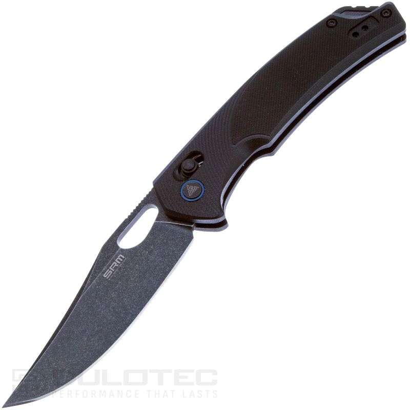SRM 9201-GB folding knife – G10 handle and D2 steel » Dulotec.com