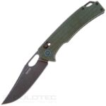 SRM 9203-MG2 Folding Knife - Micarta handle and 10Cr15MoV steel » Dulotec.com