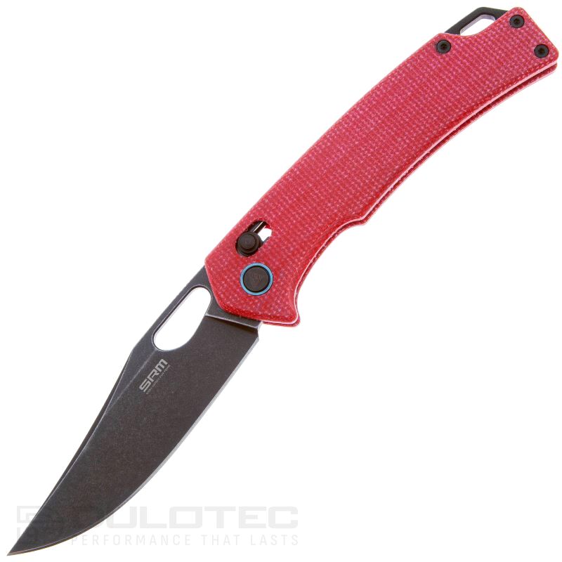 SRM 9203-MR2 folding knife – Micarta handle and 10Cr15MoV steel » Dulotec.com