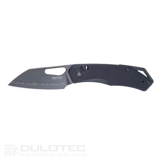 SRM 261M-GB2 Folding Knife - G10 handle and laminated 140Cr steel » Dulotec.com