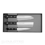 Tojiro Basic TBS-300 Kitchen Knife Set - VG10 Laminated » Dulotec.com
