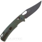 SRM 9203-MG2 Folding Knife - Micarta handle and 10Cr15MoV steel » Dulotec.com