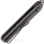 SRM 251M-GB Folding Knife - G10 handle with carbon coating and N690 steel » Dulotec.com