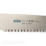 210 mm replacement saw blade with medium-sized teeth » Dulotec.com