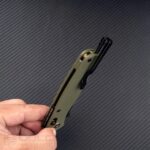 SRM 255L-GP Folding Knife - G10 handle and 10Cr15MoV steel » Dulotec.com
