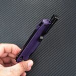 SRM 258L-GN Folding Knife - G10 Handle and D2 Steel » Dulotec.com
