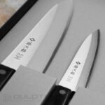 Tojiro Basic TBS-210 Kitchen Knife Set - VG10 Laminated Steel » Dulotec.com