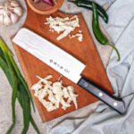 Tojiro DP Damascus Nakiri Knife 165 mm F-330 - VG10 - 37-layer laminate » Dulotec.com